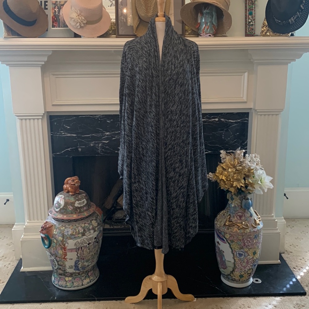 DKNY JEANS wrap sweater